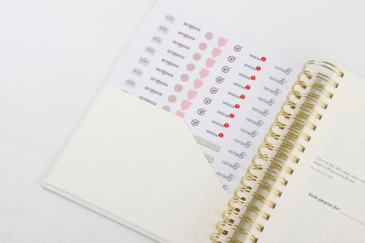 Living In Purpose Daily Planner.